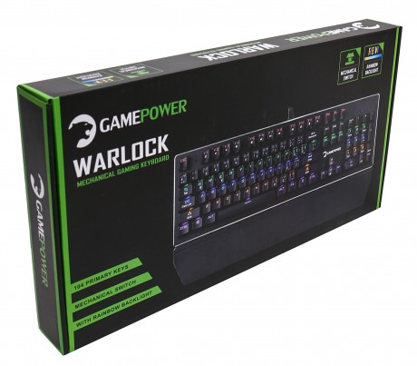 GAMEPOWER WARLOCK MAVI SWITCH MEKANIK KLAVYE