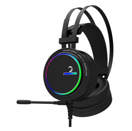 GAMEPOWER LUNA SİYAH 7.1 RGB GAMING KULAKLIK